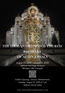 The Serbian Orthodox Church - 800 Years of Autocephaly @ Serbian Centre
